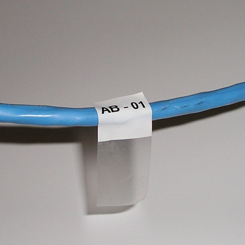 Rouleaux étiquettes pour câbles