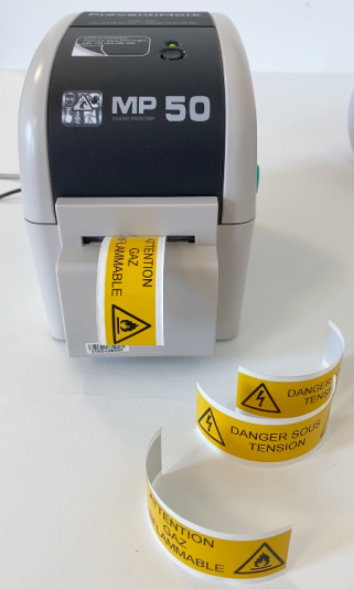 Imprimante d'étiquettes adhésives et autocollantes : MP50