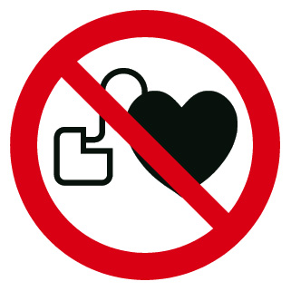 Entrée interdite aux porteurs de stimulateur cardiaque