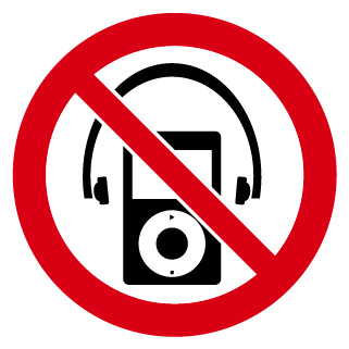 Lecteurs audio interdits