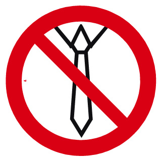 Port de la cravate interdit