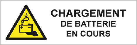 Chargement de batterie en cours