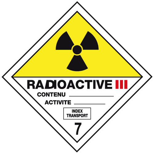 Matières radioactives III 7
