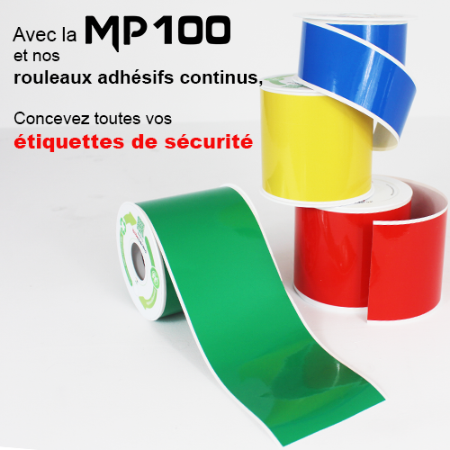 Imprimante D'étiquettes Adhésives et Autocollantes : MP200 - Préventimark